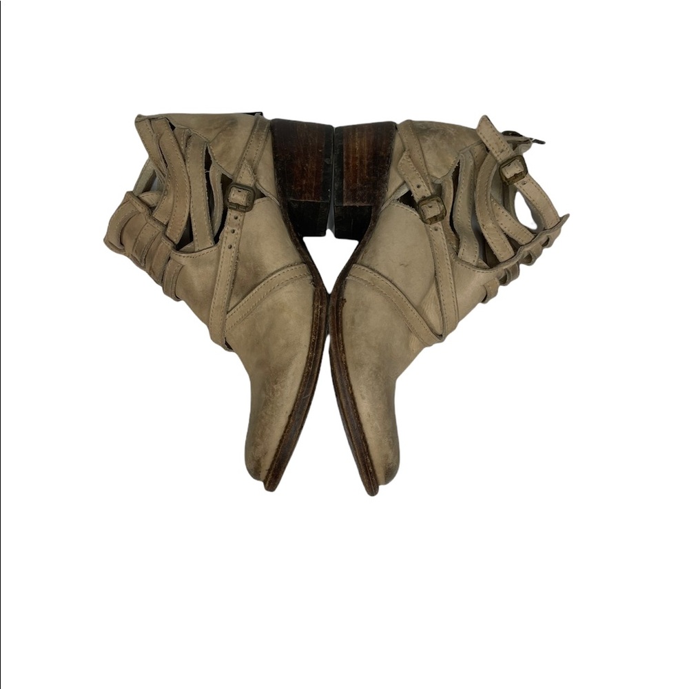 Last Chance….Freebird by Steven Stair Booties in Taupe 6 - Picture 13 of 15